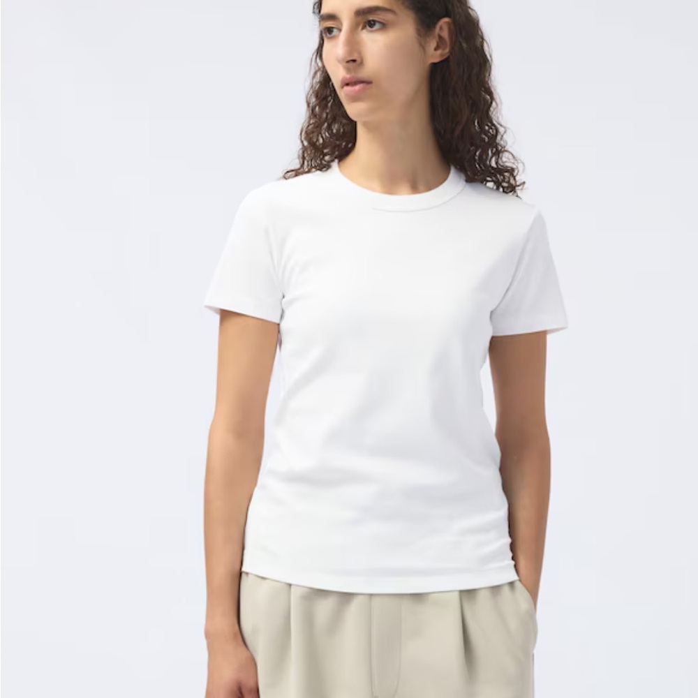 Crew Neck Basic Tee